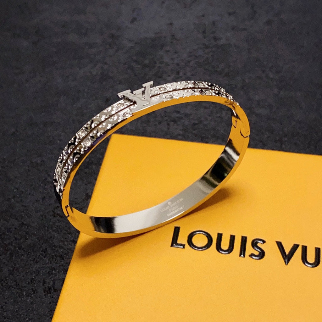 Louis Vuitton Double 18K Gold Bracelet