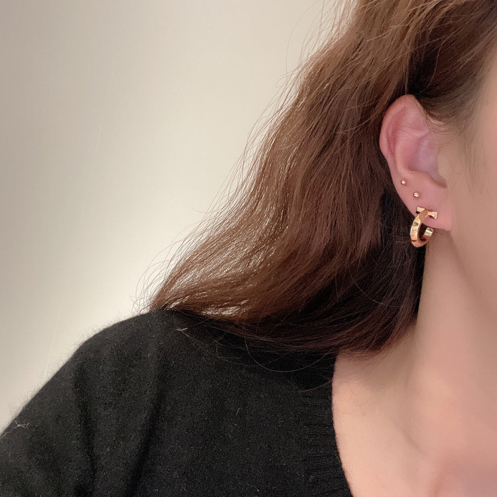 Tiffany Hoop 18K Gold Earrings