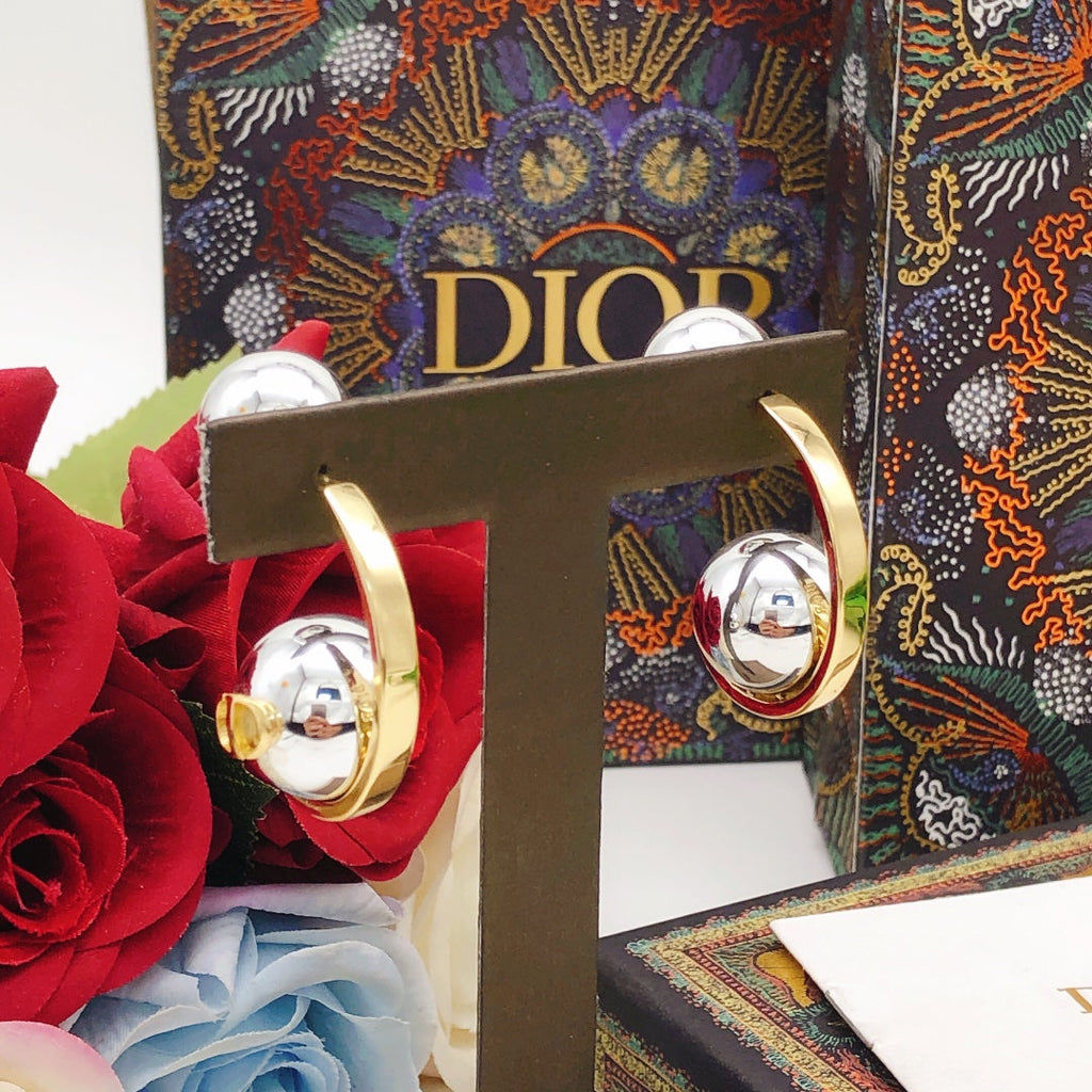 Dior Tribales 18K Gold Earrings