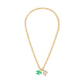 Louis Vuitton Blooming Pendant 18K Gold Necklace