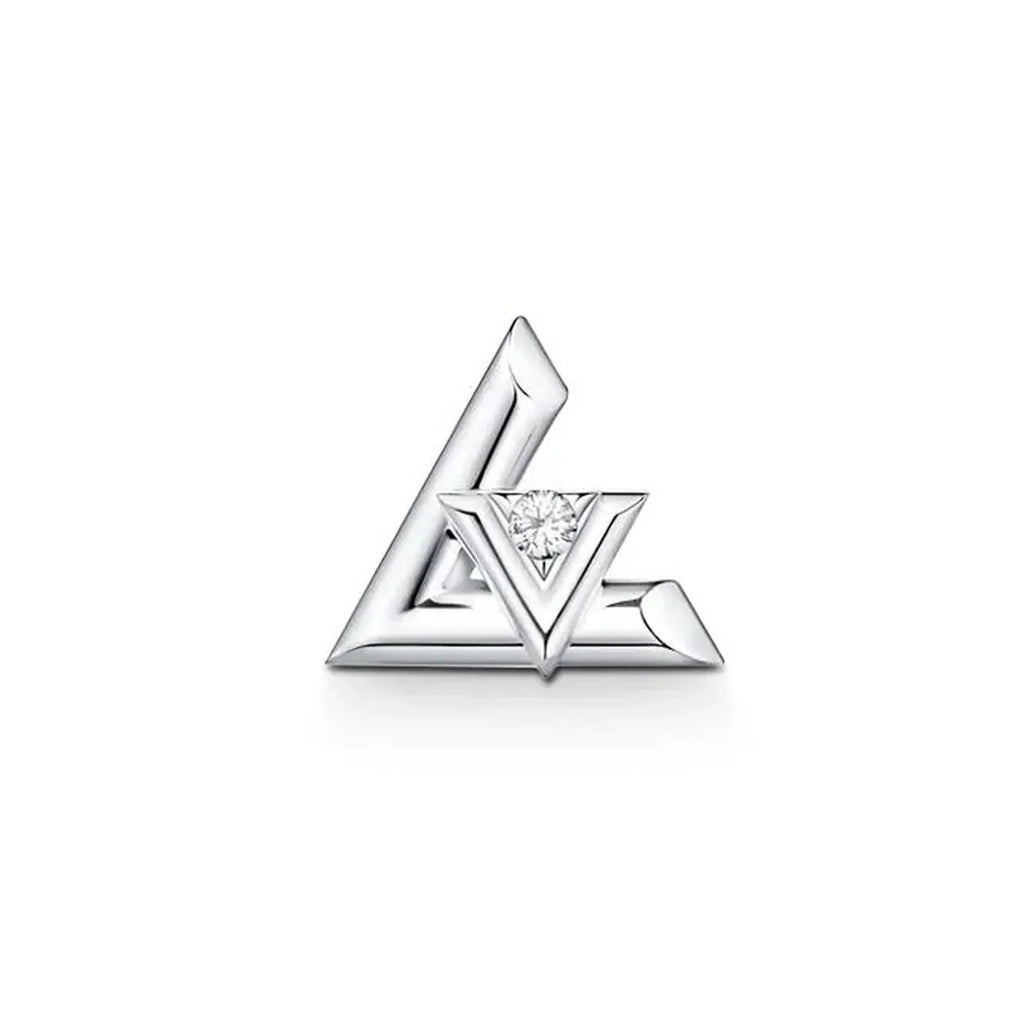 Louis Vuitton Volt One 18K Gold Earrings