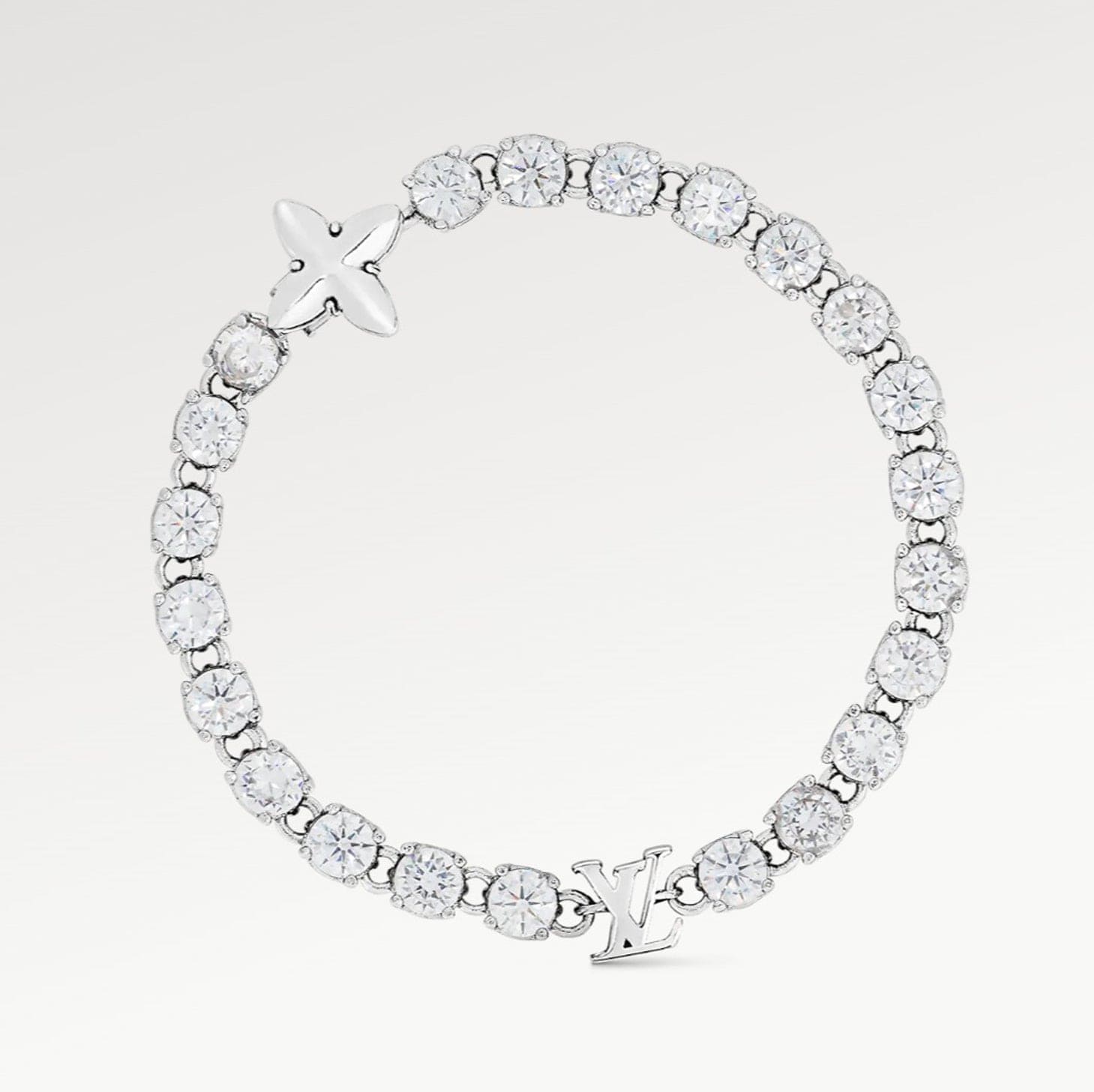 Louis Vuitton Crystals 18K Gold Bracelet
