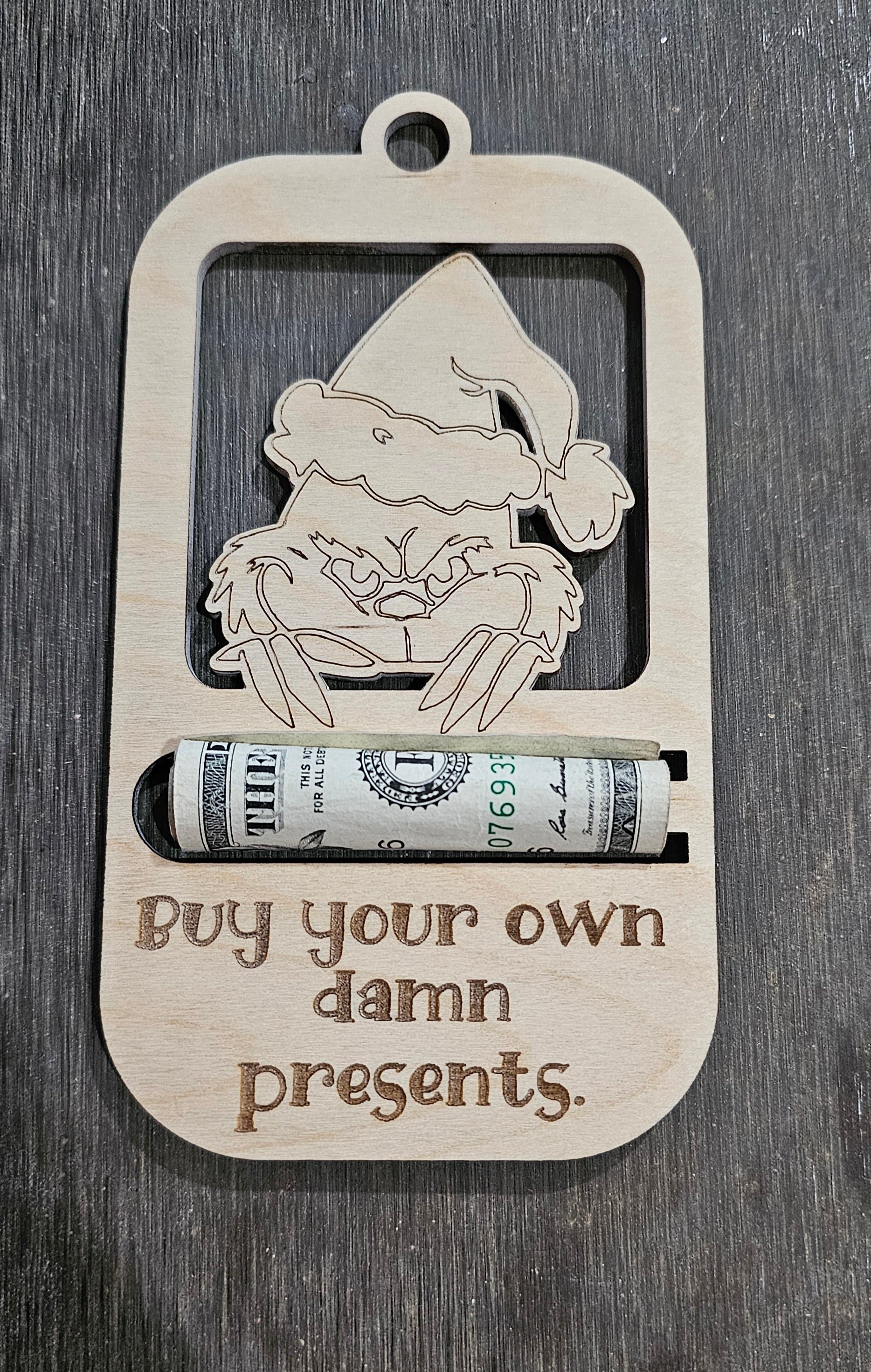 Christmas Cash Ornament- Christmas Tree