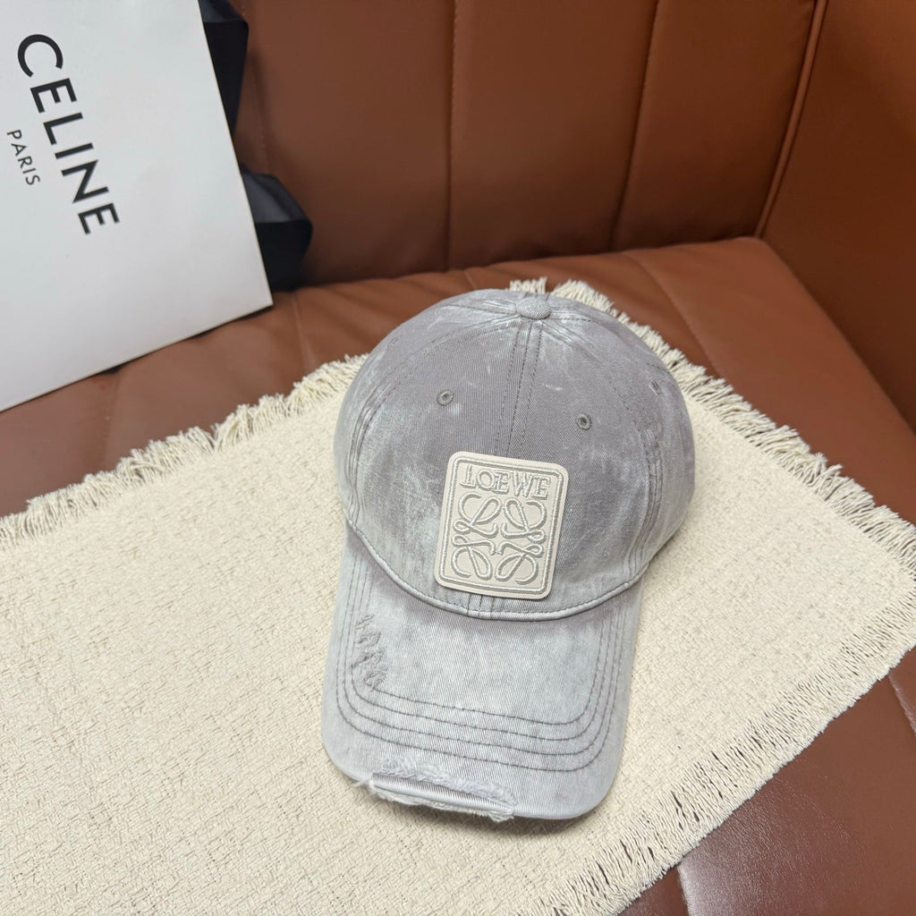 LV Washed Baseball Cap Details Baseball Cap