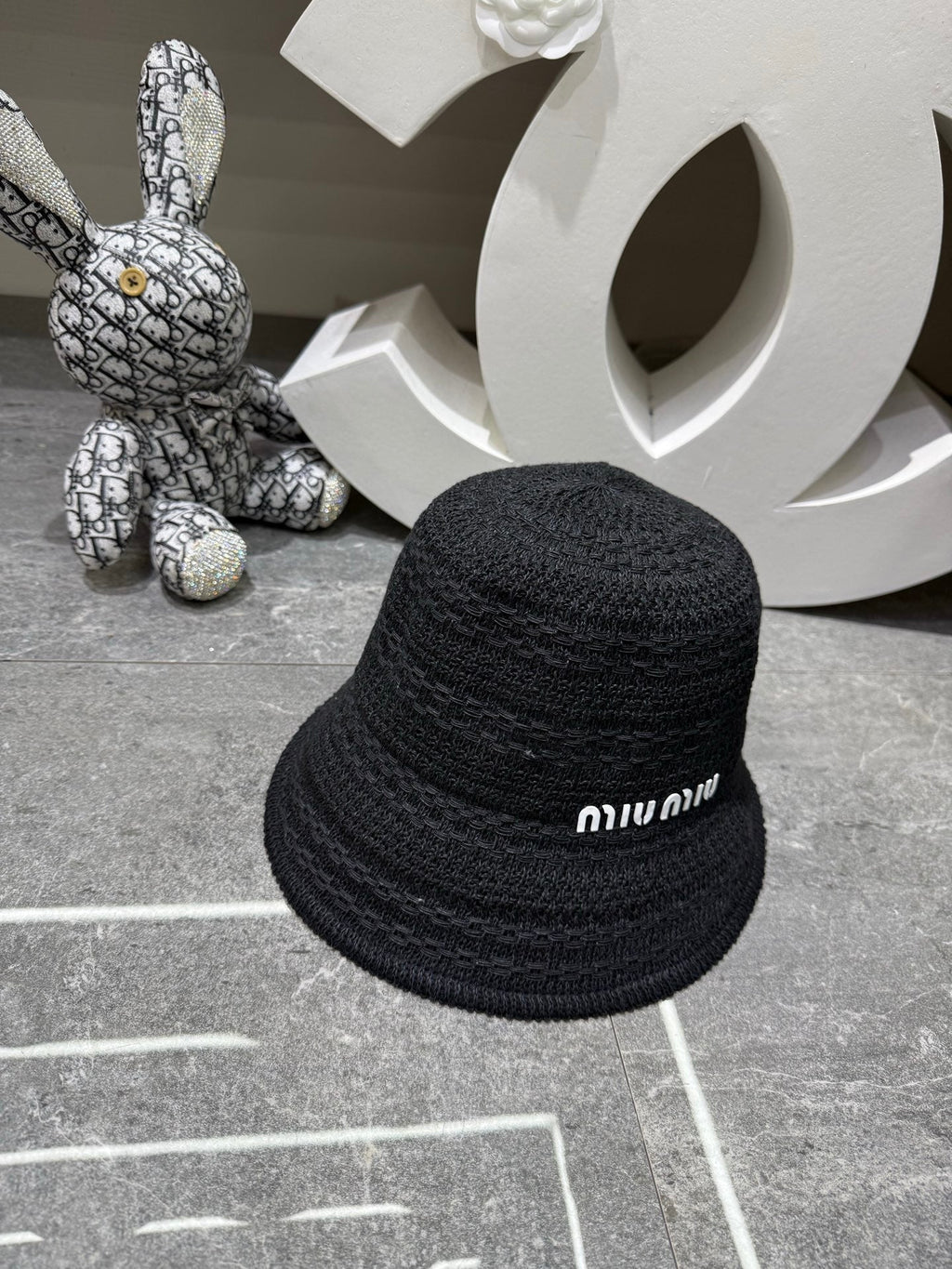 Miumiu Knitted Fisherman Hat