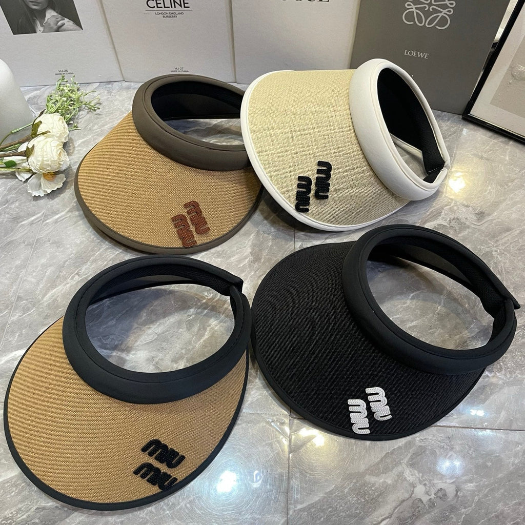 MiuMiu Open-top sun hat